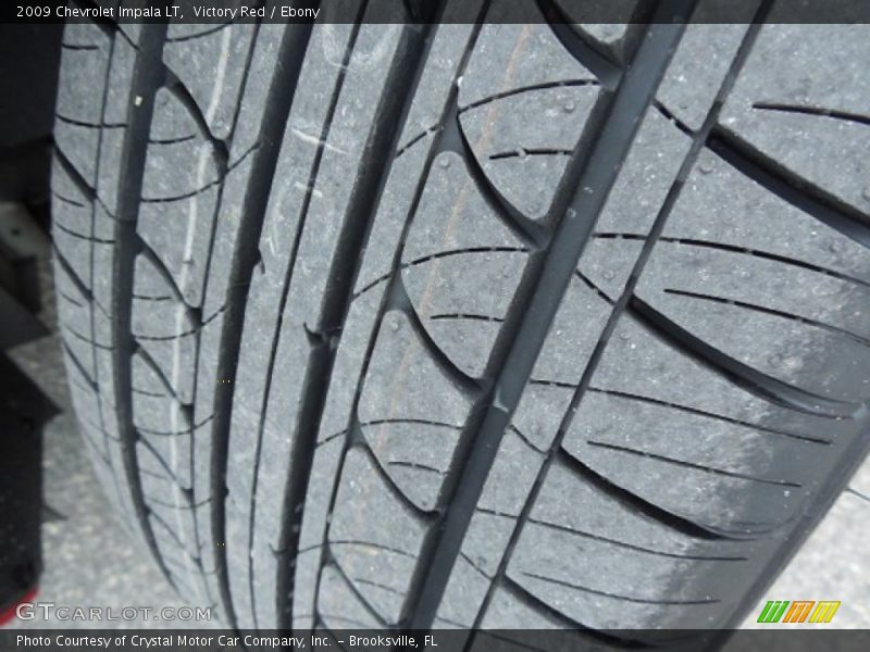 Victory Red / Ebony 2009 Chevrolet Impala LT