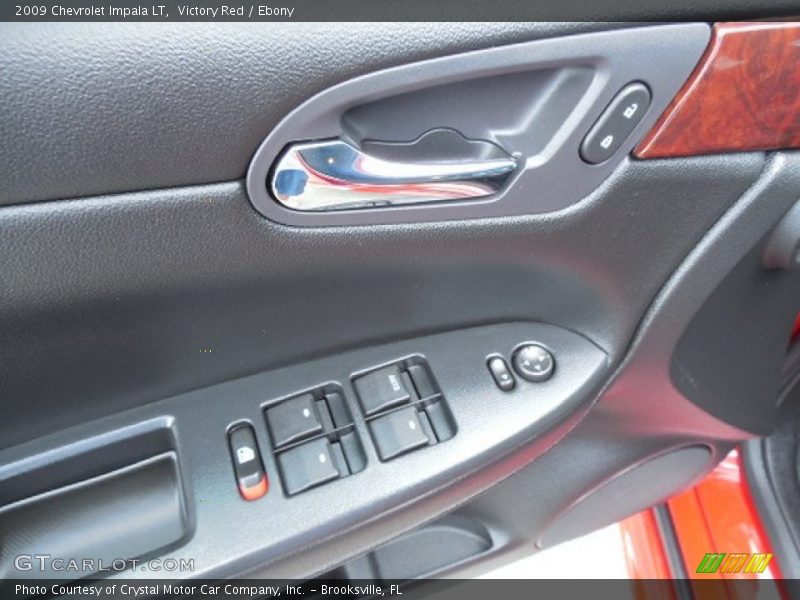 Victory Red / Ebony 2009 Chevrolet Impala LT