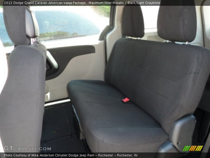 Maximum Steel Metallic / Black/Light Graystone 2013 Dodge Grand Caravan American Value Package