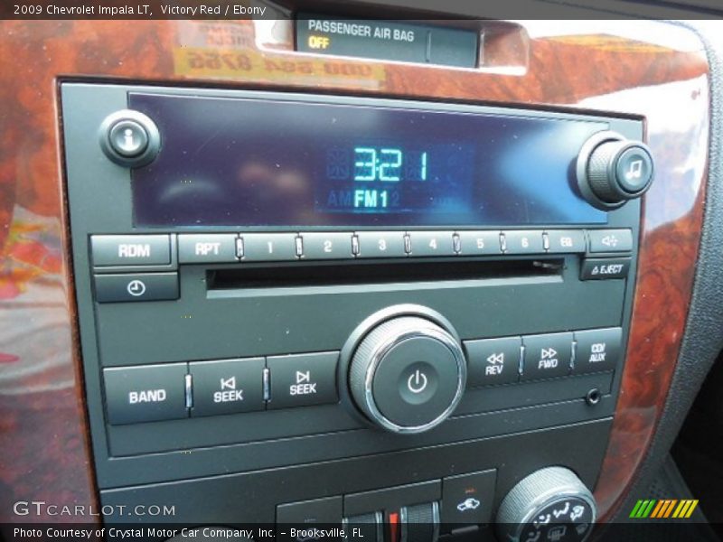 Victory Red / Ebony 2009 Chevrolet Impala LT