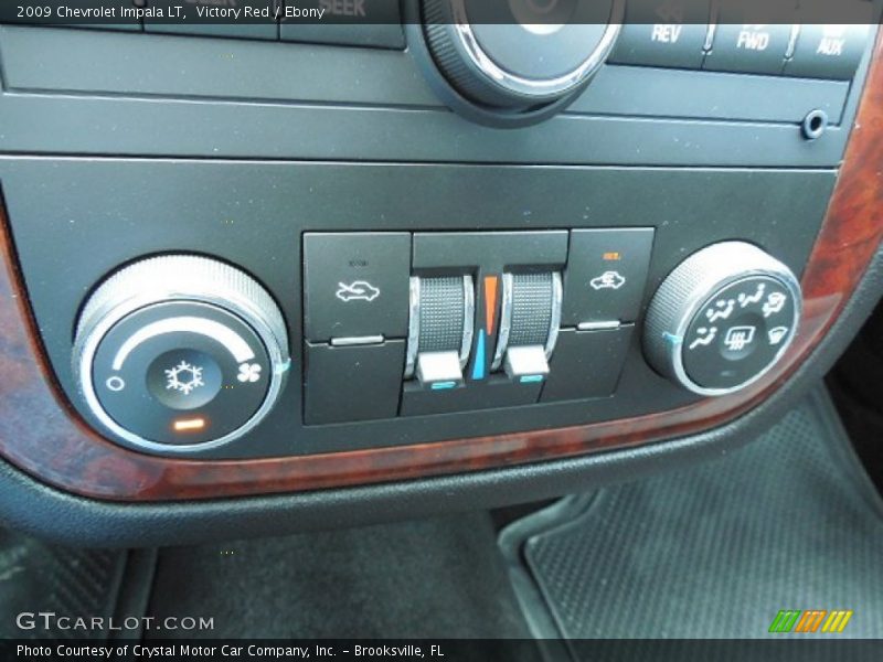 Victory Red / Ebony 2009 Chevrolet Impala LT