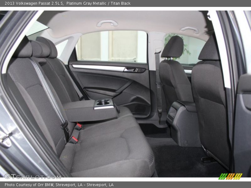 Platinum Gray Metallic / Titan Black 2013 Volkswagen Passat 2.5L S