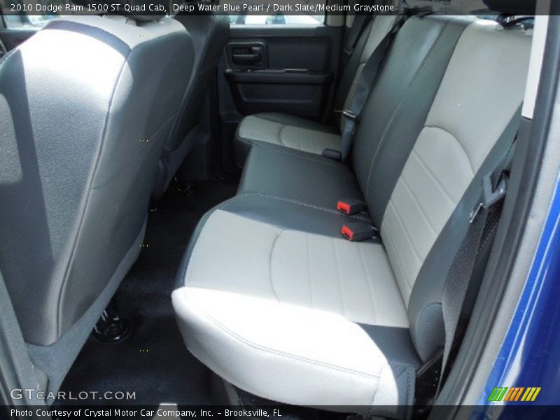 Deep Water Blue Pearl / Dark Slate/Medium Graystone 2010 Dodge Ram 1500 ST Quad Cab