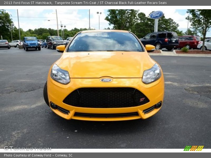  2013 Focus ST Hatchback Tangerine Scream Tri-Coat