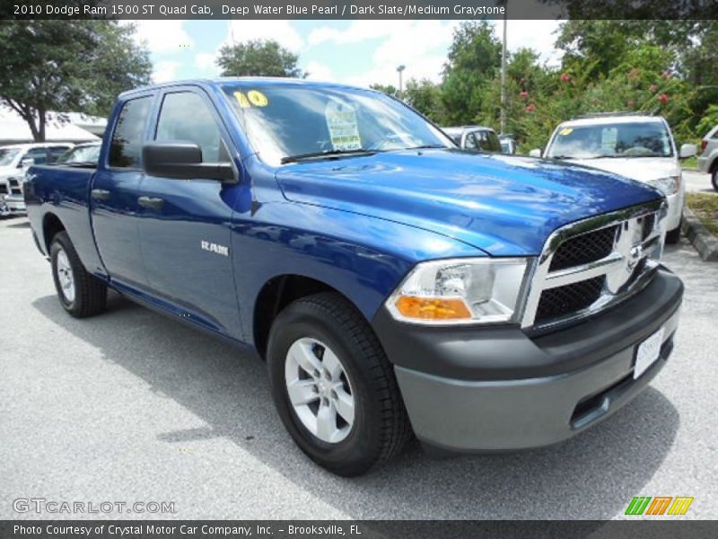 Front 3/4 View of 2010 Ram 1500 ST Quad Cab