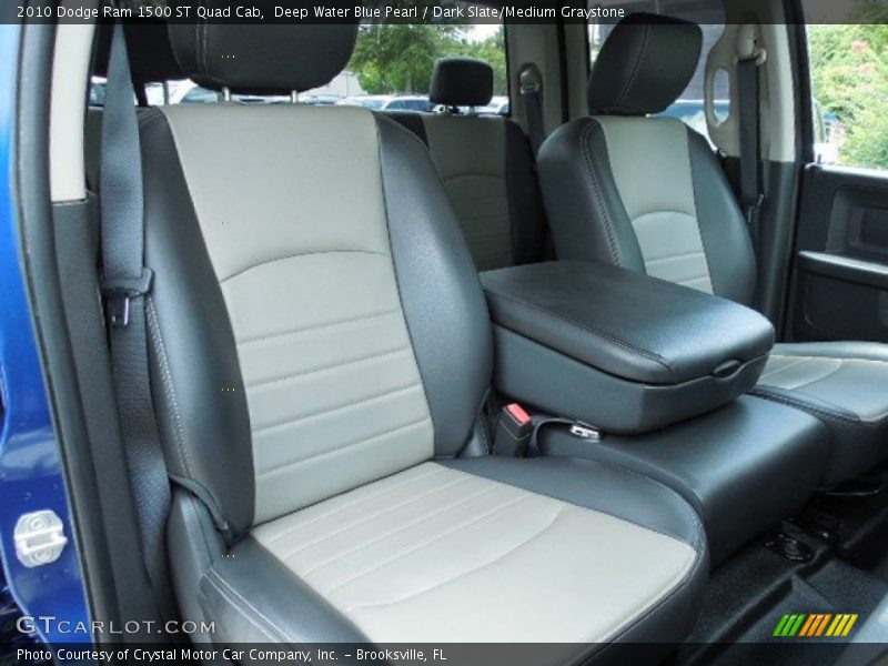 Deep Water Blue Pearl / Dark Slate/Medium Graystone 2010 Dodge Ram 1500 ST Quad Cab