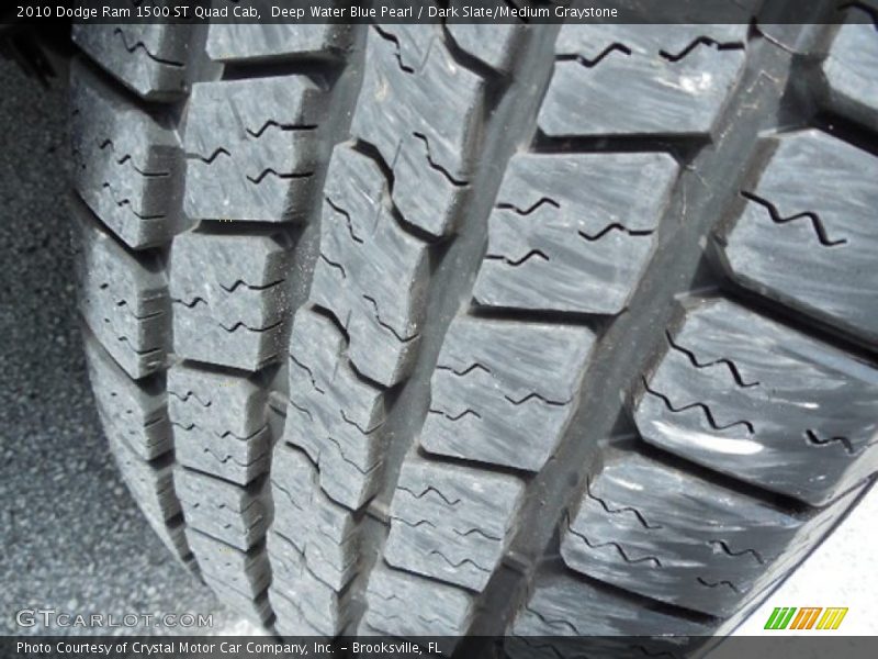 Deep Water Blue Pearl / Dark Slate/Medium Graystone 2010 Dodge Ram 1500 ST Quad Cab
