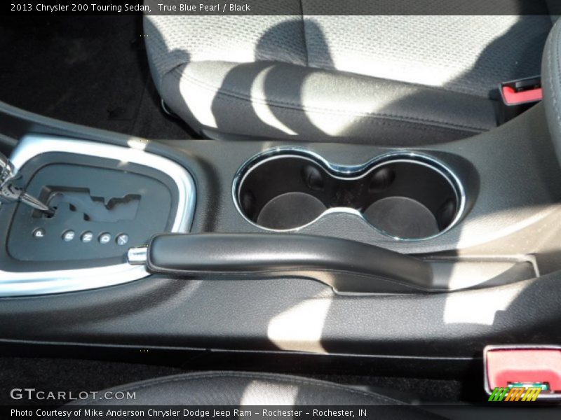True Blue Pearl / Black 2013 Chrysler 200 Touring Sedan