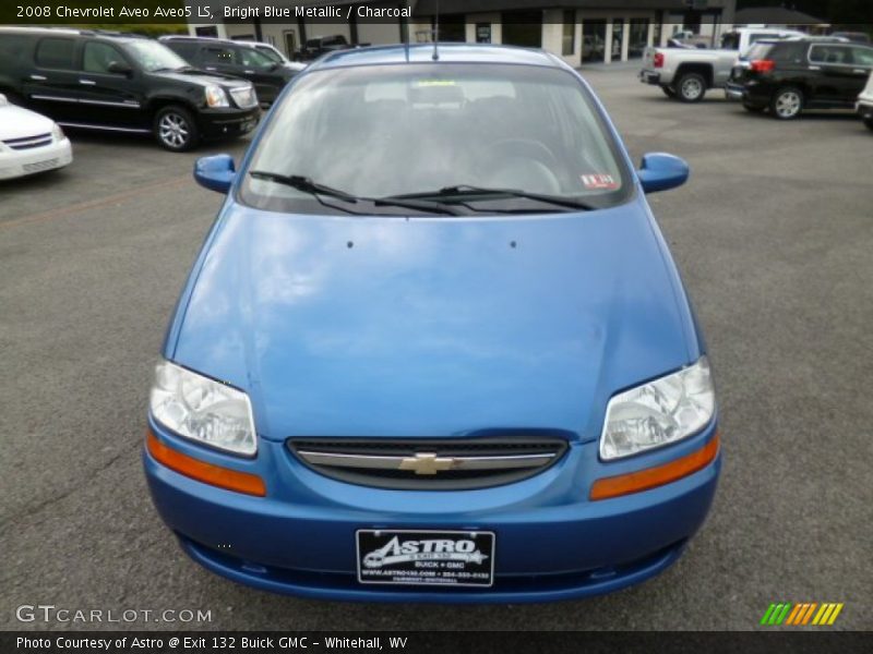 Bright Blue Metallic / Charcoal 2008 Chevrolet Aveo Aveo5 LS