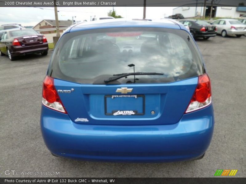 Bright Blue Metallic / Charcoal 2008 Chevrolet Aveo Aveo5 LS