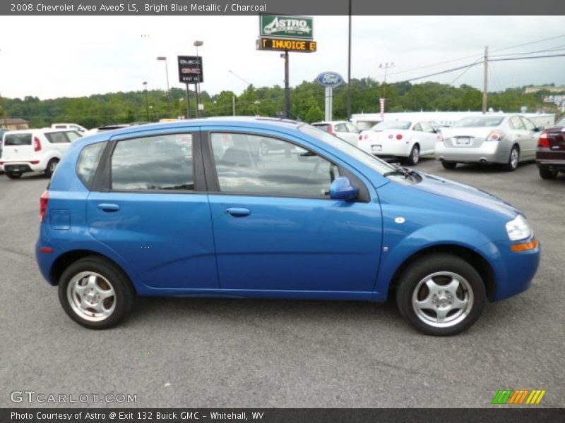 Bright Blue Metallic / Charcoal 2008 Chevrolet Aveo Aveo5 LS