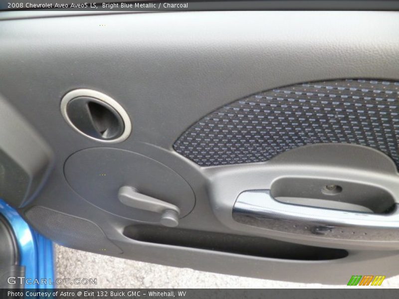 Bright Blue Metallic / Charcoal 2008 Chevrolet Aveo Aveo5 LS
