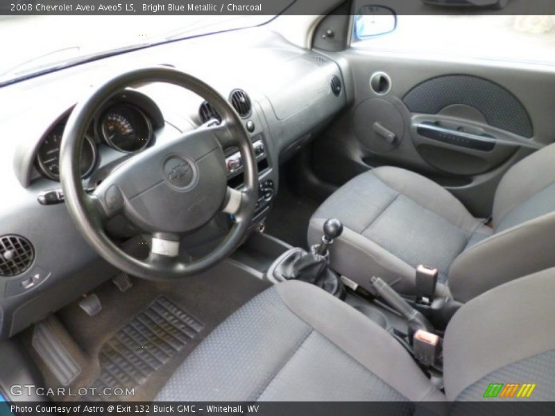 Charcoal Interior - 2008 Aveo Aveo5 LS 