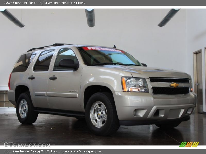 Silver Birch Metallic / Ebony 2007 Chevrolet Tahoe LS