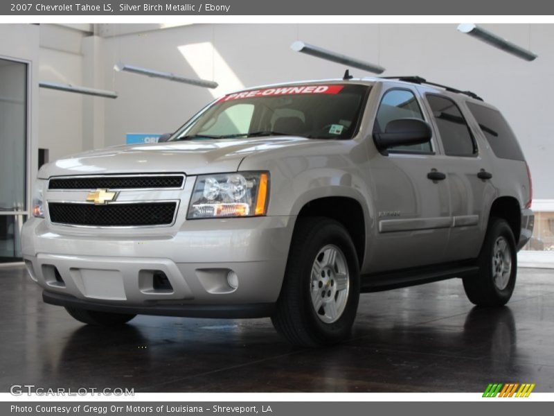 Silver Birch Metallic / Ebony 2007 Chevrolet Tahoe LS