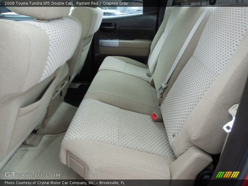 Radiant Red / Graphite Gray 2008 Toyota Tundra SR5 Double Cab