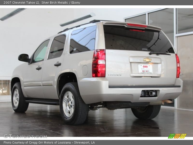 Silver Birch Metallic / Ebony 2007 Chevrolet Tahoe LS