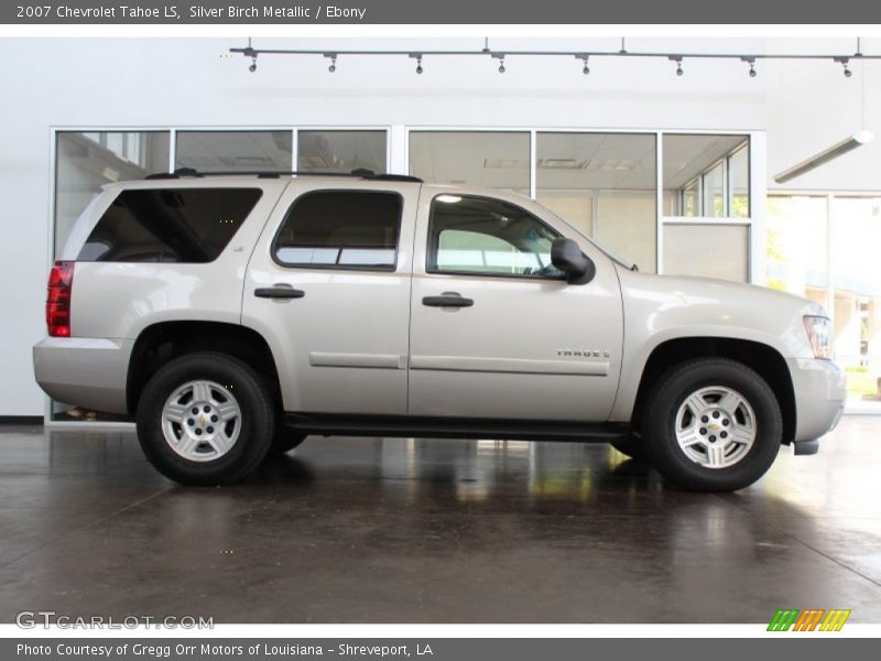 Silver Birch Metallic / Ebony 2007 Chevrolet Tahoe LS