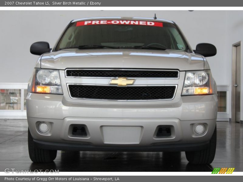 Silver Birch Metallic / Ebony 2007 Chevrolet Tahoe LS
