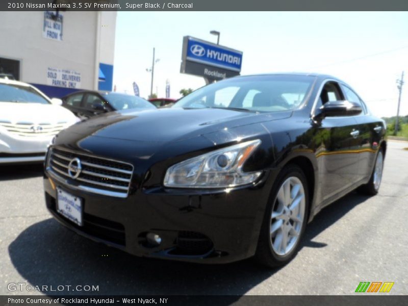 Super Black / Charcoal 2010 Nissan Maxima 3.5 SV Premium