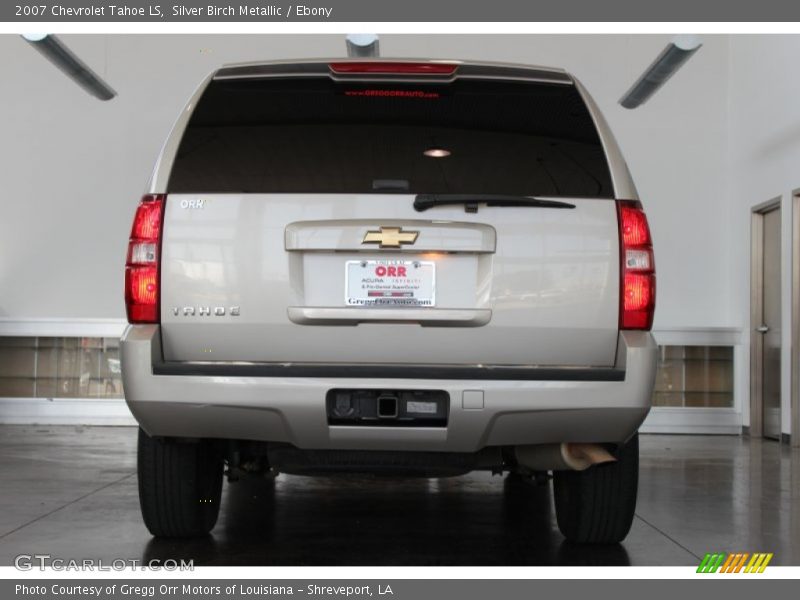 Silver Birch Metallic / Ebony 2007 Chevrolet Tahoe LS