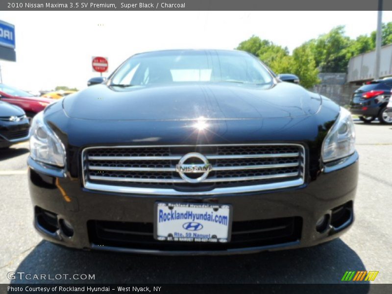 Super Black / Charcoal 2010 Nissan Maxima 3.5 SV Premium