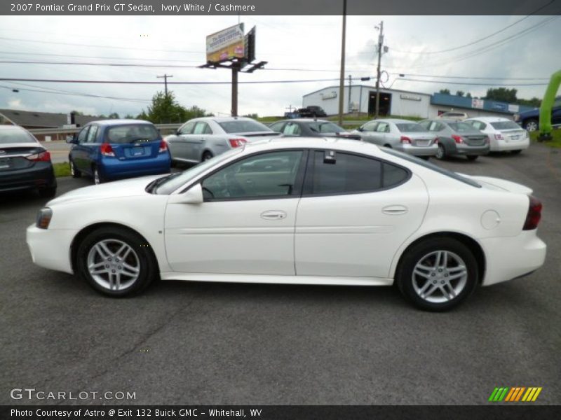 Ivory White / Cashmere 2007 Pontiac Grand Prix GT Sedan