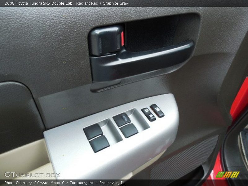 Radiant Red / Graphite Gray 2008 Toyota Tundra SR5 Double Cab