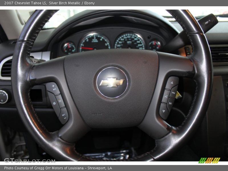 Silver Birch Metallic / Ebony 2007 Chevrolet Tahoe LS