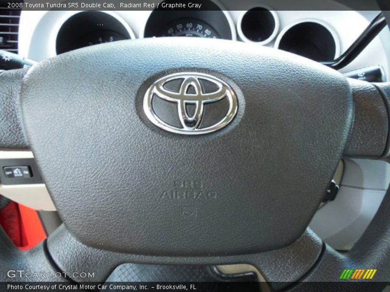 Radiant Red / Graphite Gray 2008 Toyota Tundra SR5 Double Cab