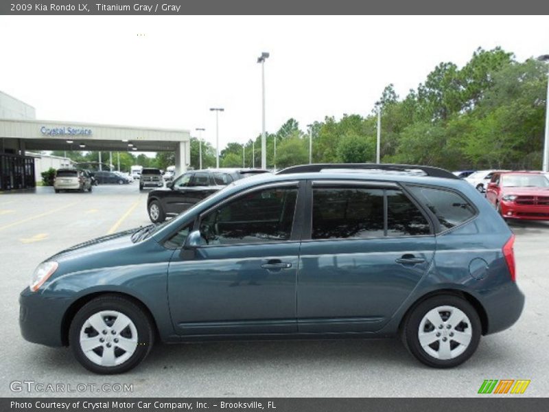 Titanium Gray / Gray 2009 Kia Rondo LX