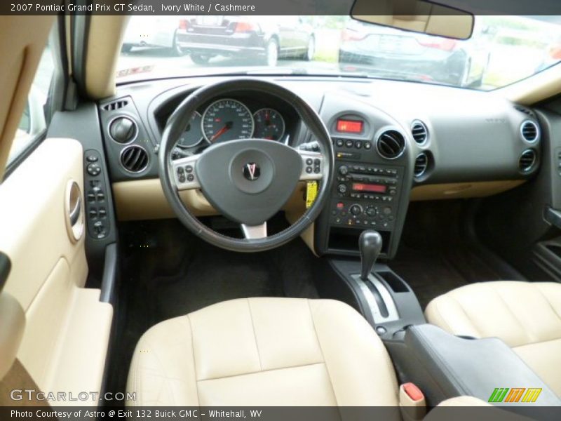 Ivory White / Cashmere 2007 Pontiac Grand Prix GT Sedan