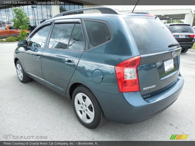 Titanium Gray / Gray 2009 Kia Rondo LX