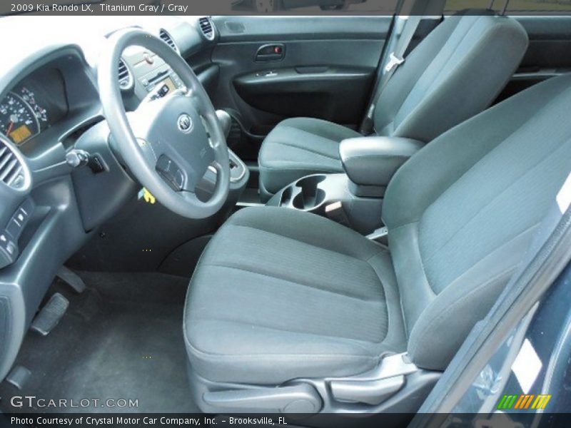 Titanium Gray / Gray 2009 Kia Rondo LX