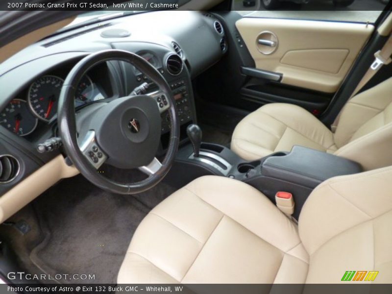 Ivory White / Cashmere 2007 Pontiac Grand Prix GT Sedan