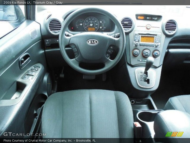 Titanium Gray / Gray 2009 Kia Rondo LX