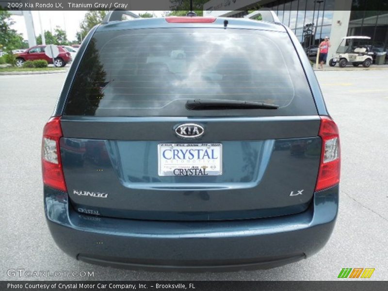 Titanium Gray / Gray 2009 Kia Rondo LX