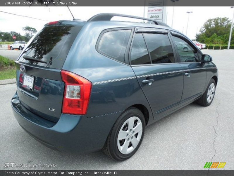 Titanium Gray / Gray 2009 Kia Rondo LX