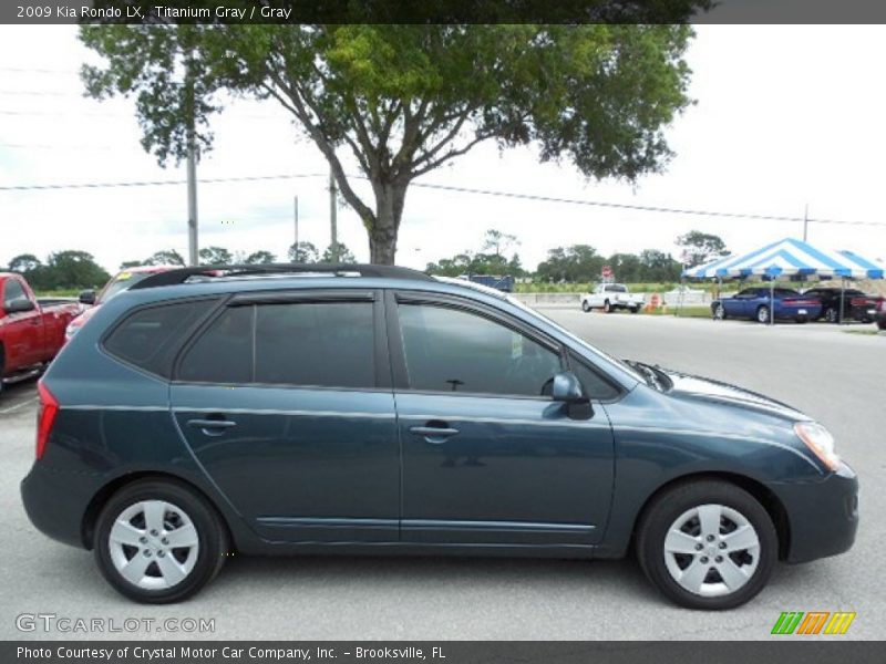 Titanium Gray / Gray 2009 Kia Rondo LX