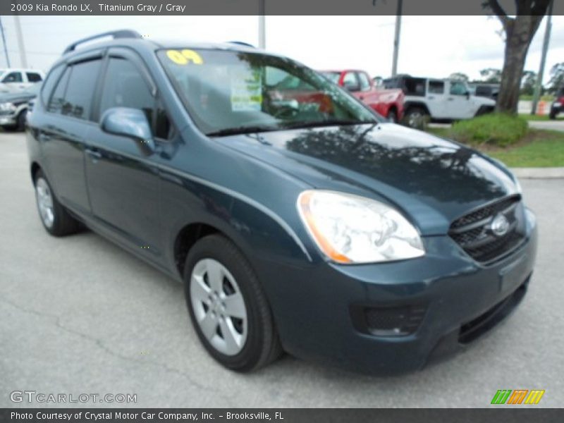Titanium Gray / Gray 2009 Kia Rondo LX