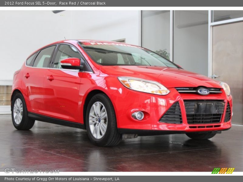 Front 3/4 View of 2012 Focus SEL 5-Door