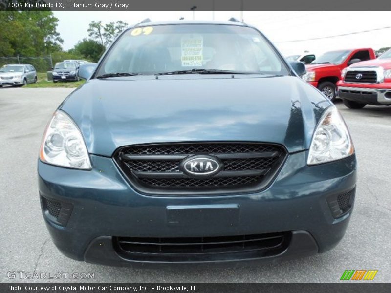 Titanium Gray / Gray 2009 Kia Rondo LX