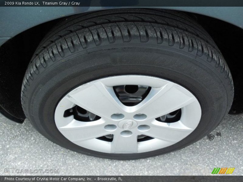 Titanium Gray / Gray 2009 Kia Rondo LX