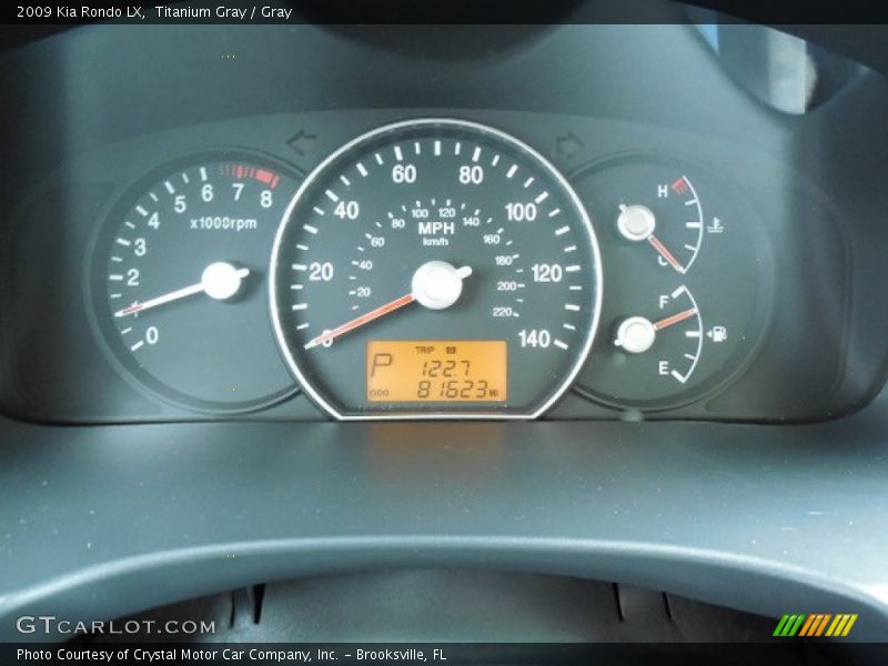 Titanium Gray / Gray 2009 Kia Rondo LX