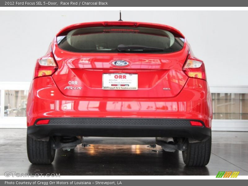 Race Red / Charcoal Black 2012 Ford Focus SEL 5-Door