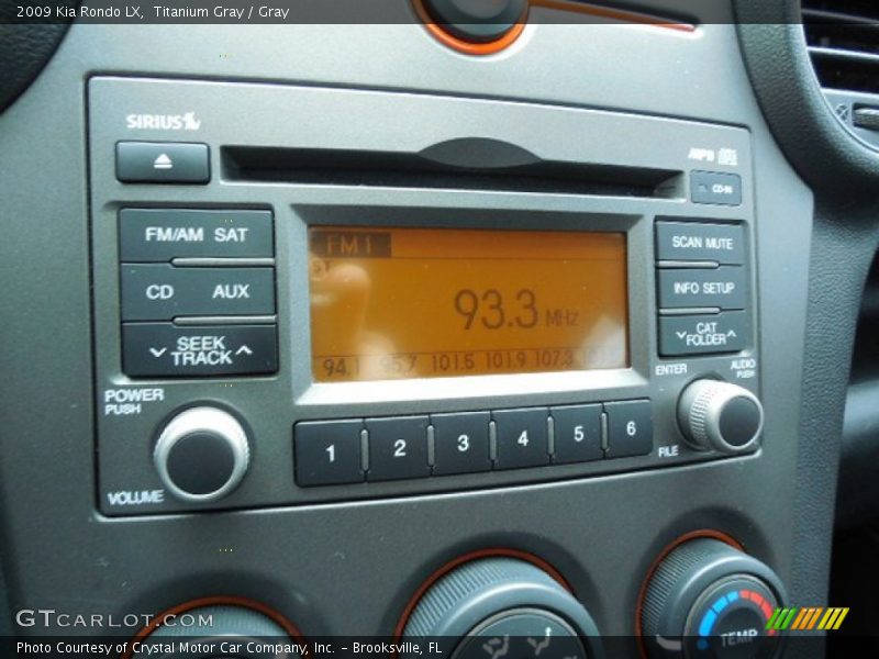 Titanium Gray / Gray 2009 Kia Rondo LX