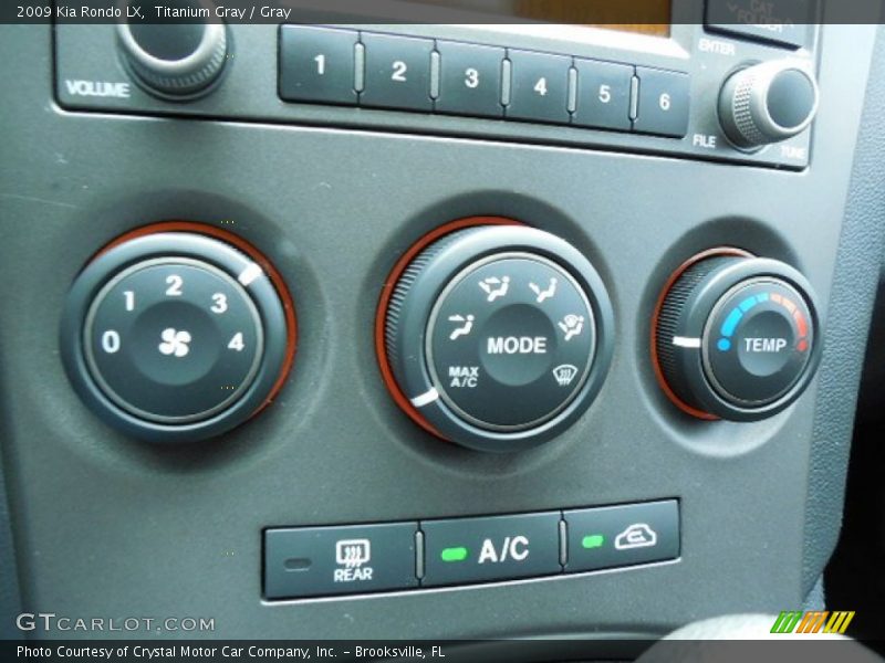 Titanium Gray / Gray 2009 Kia Rondo LX