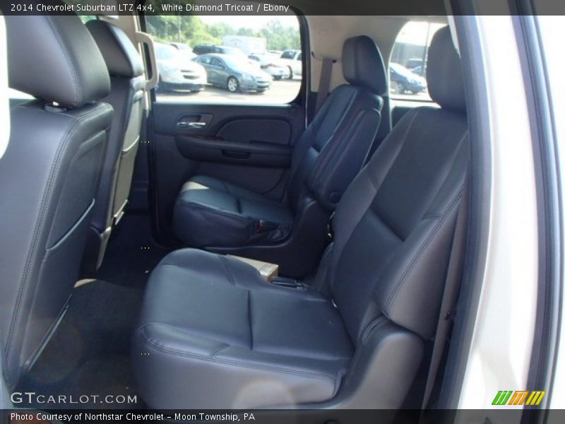 White Diamond Tricoat / Ebony 2014 Chevrolet Suburban LTZ 4x4