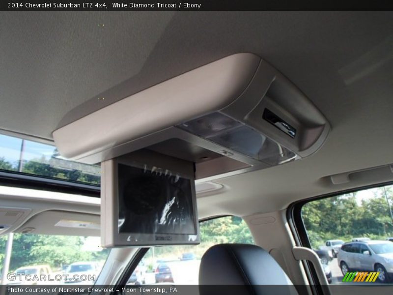White Diamond Tricoat / Ebony 2014 Chevrolet Suburban LTZ 4x4