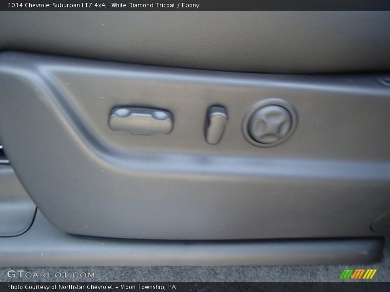 White Diamond Tricoat / Ebony 2014 Chevrolet Suburban LTZ 4x4